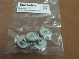 Westinghouse Simpson Dishwasher Lower Basket Wheel Global 300, 450, 500, SB925, DWK003 SB915, DX310, 52B870 Pack of 4, *K003
