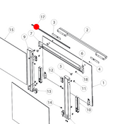 Fisher Paykel and Elba Delonghi Oven Inner Door Top Seal