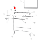 Fisher And Paykel Oven Washer Mounting Handle Price aor Each