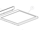 Fisher & Paykel Oven Glass Top and