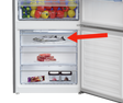 Beko Freezer Top Bin Only Facia Cover