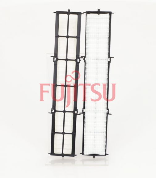 Fujitsu Air Conditioner Anti-Bacterial Filter  – 2 Pack with Filter Guide (White) ASTA09/12/18LCC