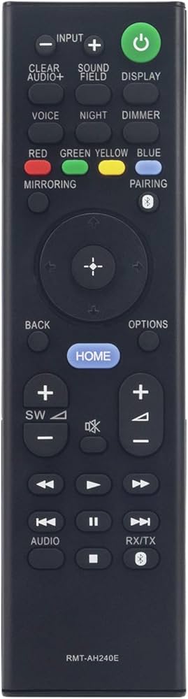 Sony Sound Bar / Home Theatre Remote Control  –