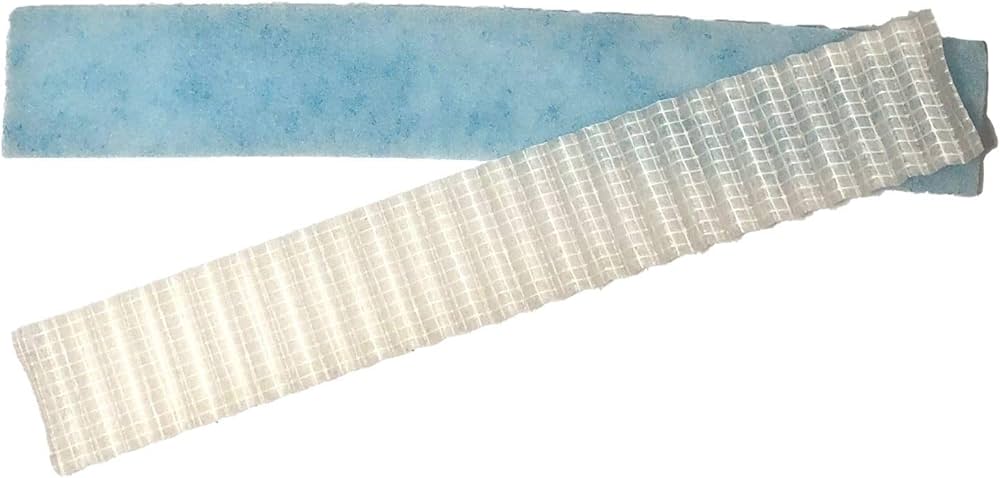 Fujitsu Air Conditioner Negative Ion Deodorising Filter UTR-FC03-3 9312833009 – Pack of 2 Blue Filters