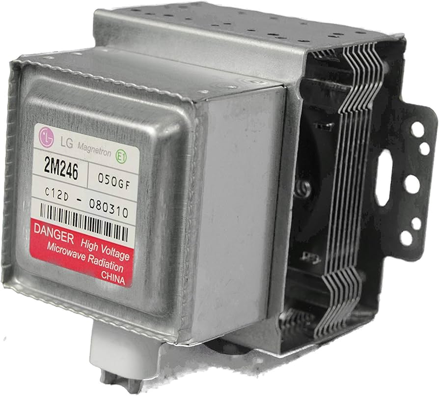 LG Microwave Magnetron - 6324W1A001L 2M246-050GF 1.08KW 2.45GHZ 4.4KV 380MA 2.7V 10.5A  LG ELECTRONICS INC.