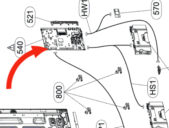LG Television Bpr Total Assembly - EBU65672301