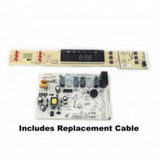 Omega Dishwasher Pcb Main and Display Kit ODW707XB, ODW704WB ODW704XB ODW707XB