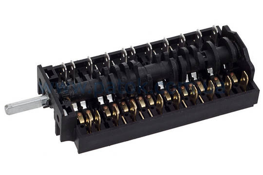 Whirlpool Oven Selector Switch AKPJ399IX, Superseded To This Type 6 Function + 0, 30100500027