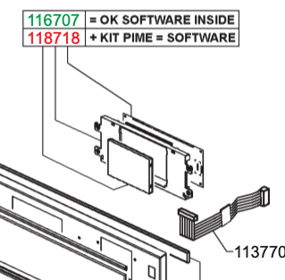 Smeg Oven Display Pcb SFPA6604NX SFPA6104TVN