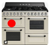 Smeg Oven External Door Left Side Without Handle or Hinge