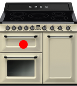 Smeg Oven External Door Left Side Without Handle or Hinge