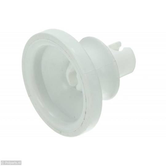 Smeg Dishwasher White Lower Basket Wheel PL423, PL423EB, PL423X, PL424, PL424EB, PL424. 697410116, PL425AB, PL425X, ***410116