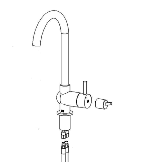 Fisher Paykel Robinhood Tap Gooseneck Single Lever