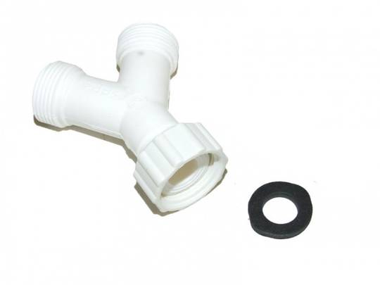 Universal Two Hoses Into One Connector for Washing Machine