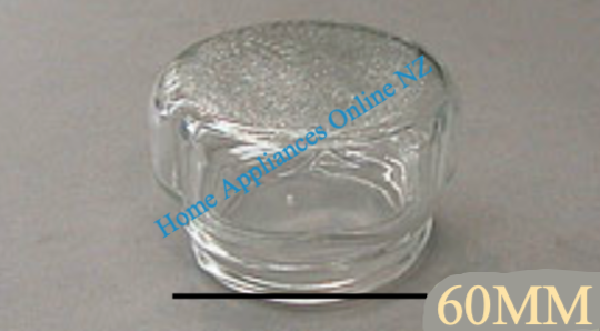 Oven Lamp Glass Cover Thread 60MM Max Diameter 74MM