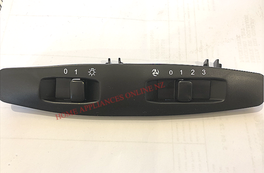 Elba Rangehood Front Panel Facia for Switch EHMC620X, 88990, 0556