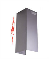 Fisher Paykel Ranghood Ventilation Kit Chimney H740MM X W215MM X D198MM 791989
