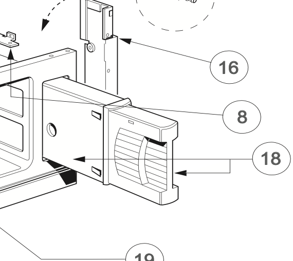 Fisher & Paykel Microwave Oven Tank OS60NDTX1 80781-A