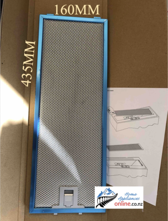 Fisher Paykel Delonghi Aluminum Filter HP601CSX2, HP60ICSX2,