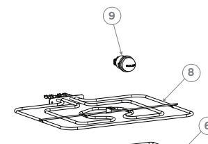 Haier Oven Upper Grill Element HWO60S7EX4 HA AA 61842-A