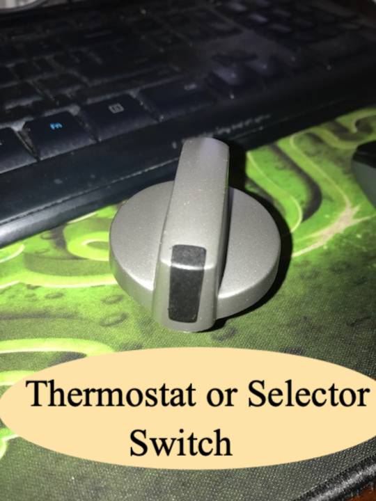 Westinghouse Oven Thermostat Or Selector Switch Knob Knob WFE912SA, 9008165