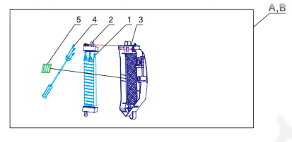 Panasonic Dryer heating Element NH-E80JA1WAU
