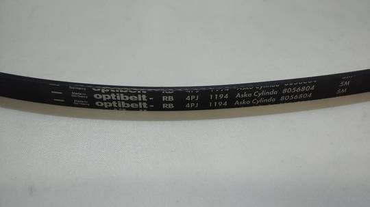 Asko Washing Machine Belt WM90A, 4PJ 1194, WM9005