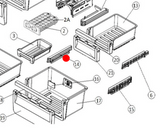 Electrolux Slide Lower Freezer Left