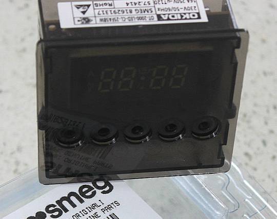 Smeg Oven Clock Timer Programmer, SNZ90MFX, SUK61MX8, SUK92CBL8, SUK92CBL9, SUK92CMX8, SUK92CMX9, SUK92MBL8, SUK92MBL9, SUK92MP8