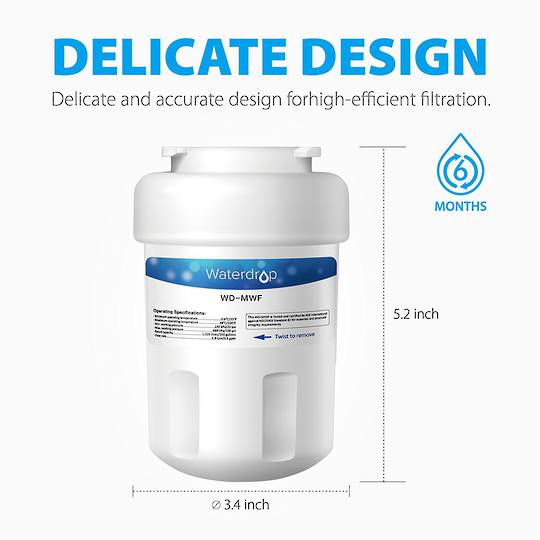 Ge Fridge Freezer Water Filter PSG29SHSACBS