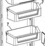 Fisher Paykel Fridge Door Mid Or Top