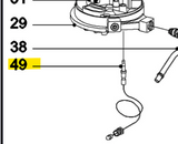 Miele Cooktop Wok Burner Thermocouple KM390g KM 390G
