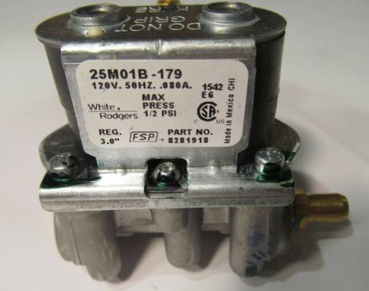 Maytag Dryer Solonied Gas Valve Assy 25M01B-179