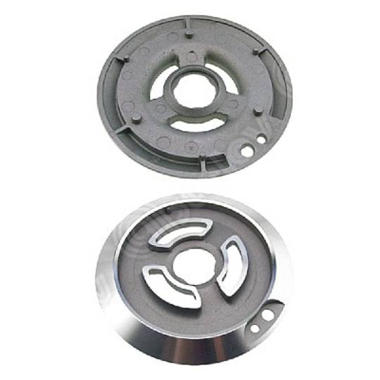 Cooktop Wok Burner Crown Base Skirt Alloy for Smeg