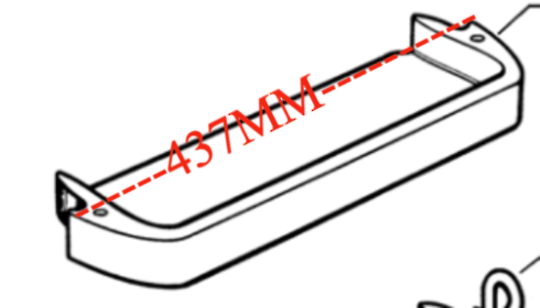 Elba Fisher Paykel Fridge Door Shelf Bottle Shelf 874977