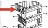 Fisher & Paykel Basket Freezer Top Basket