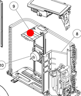 Fujitsu Air Conditioner Out Door Fan Bracket AOTG09LBCA AOTG12LBCA AOTG18JVCA AOTG18LUC AOTG18LUCB AOTG18LVC AOTG18LVCB AOTG18LVCC