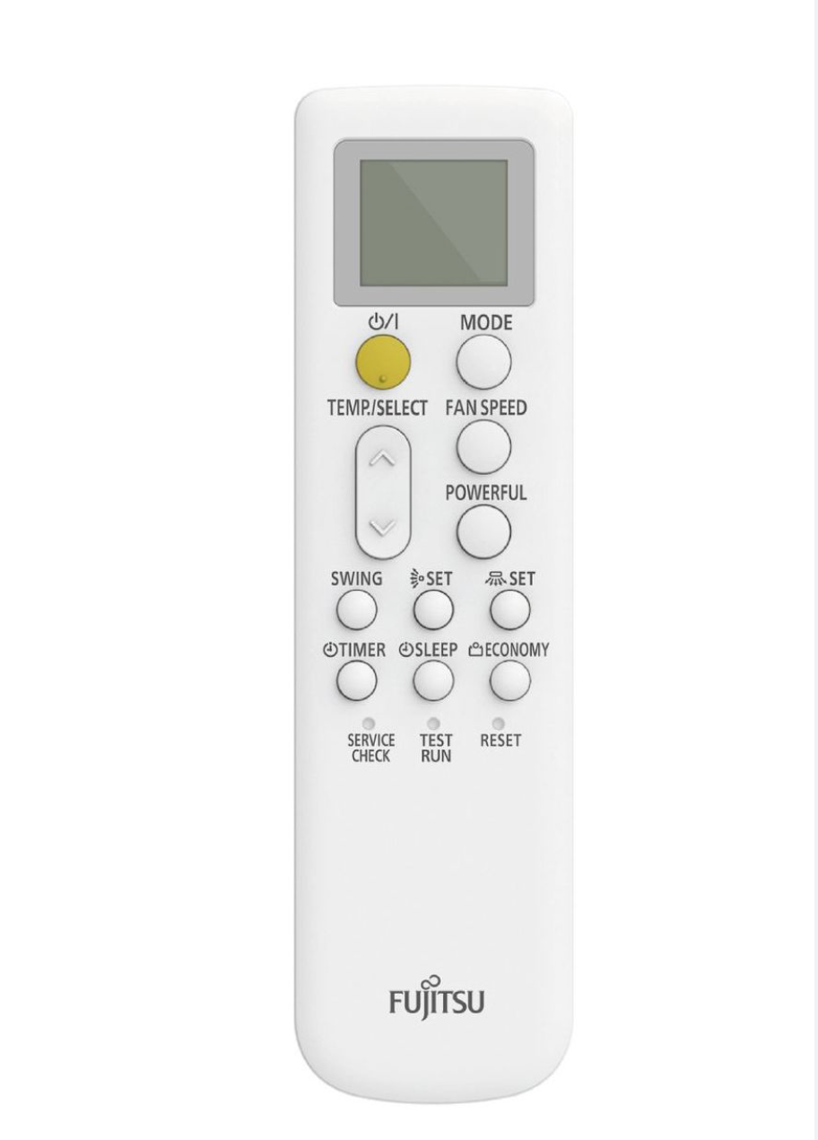 Fujitsu Air Conditioner Heat Pump Indoor Remote Control AR-RPD3E AR-RPD2E, ARRPD3E, AR-RPA1E The Original By Fujitsu