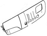 Electrolux Washing Machine Drawer Dispenser Detergent Handle