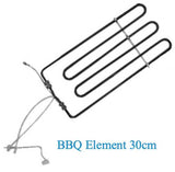 Ilve Cooktop Barbecue Element H30B 30CM Bbq,