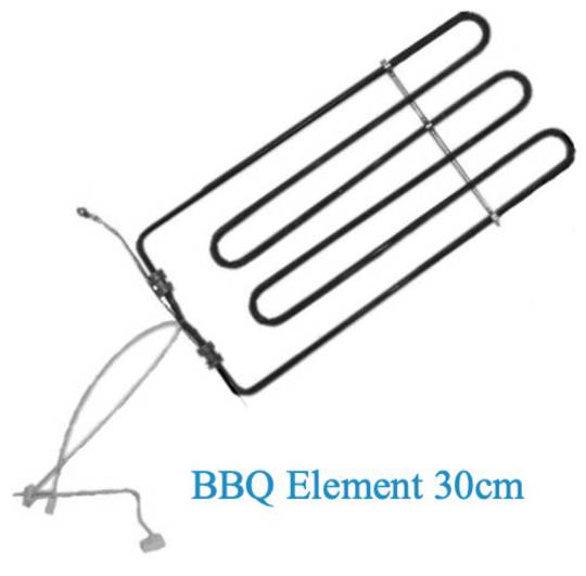 Ilve Cooktop Barbecue Element H30B 30CM Bbq,