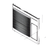 Panasonic Heat Pump Outdoor unit outer Guard CU-Z60XKR-1 CU-Z71XKR