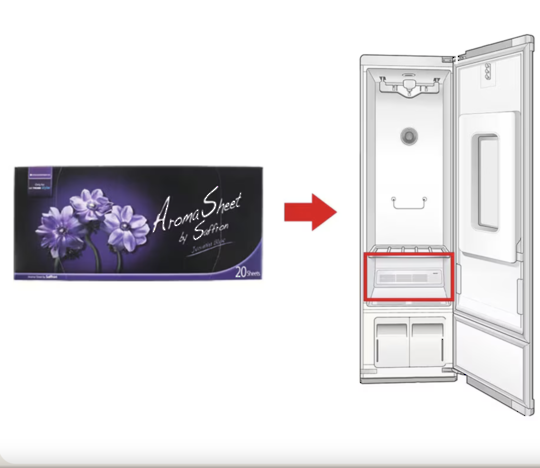 LG Styler Steamer Aroma Sheet Jasmine Blue
