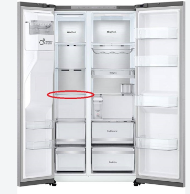 LG Freezer Side Glass Shelf 120B AHT75335028  AHT75335003  AHT75335017  AHT75335023