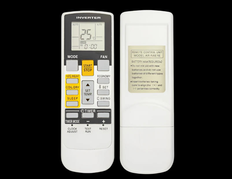 Fujitsu Air Conditioner Remote Control AGTV09LAC AGTV14LAC AR-RAC1E