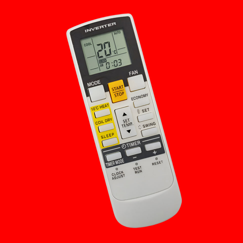 Fujitsu Air Conditioner Heat Pump Remote Universal ﻿ABTA36LAT ABTF18LAT ABTF18LA AR-RAH2E AR-RAE1E