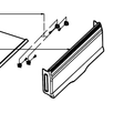 Panasonic Fridge Cover Cool Area NR-BL302ASAUNR-BL342ASAU