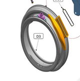 Panasonic washing Machine Door Seal NA-V85FC1 NA-V95FC1 NA-V85FC1WAU NA-V95FC1WAU