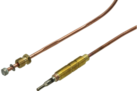 Indesit Ariston Whirlpool Gas Oven Thermocouple Bake Lower Burner 1200MM K6G210, C00028639