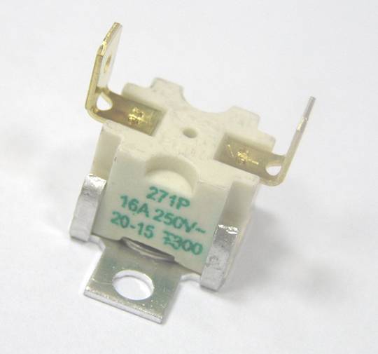 Indesit Ariston Oven Thermo Heat Cut Out Switch, 271P, 16A250V, T300, 240C 240 Degree, C00089573